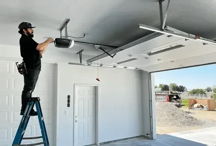 Garage door installation