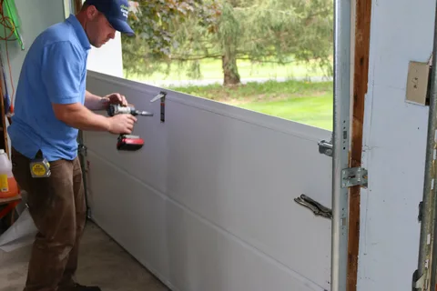 Garage door repair
