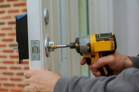 Tightening Loose Hardware of garage door